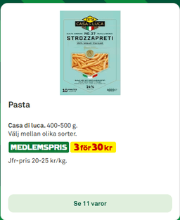 Veckans Medlems tips på Stora Coop 