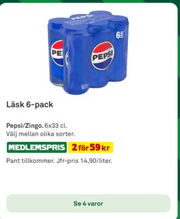 Veckans Medlems tips på Stora Coop 