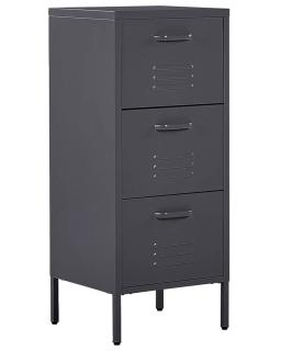 Skrivbord HASTINGS Brun/Svart 100x52 cm