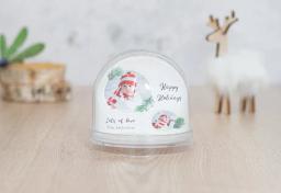 Personlig snöglob med dina bilder