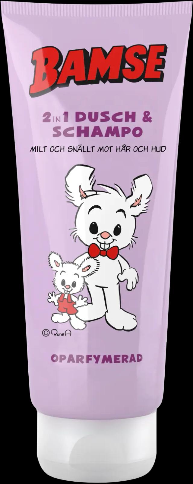 Bamse 2in1 Dusch och Schampo 200 ml