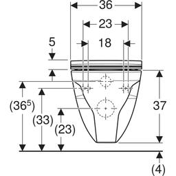 Ifö Spira Classic vägghängd toalett – stilren och lätt att hålla ren 🚽