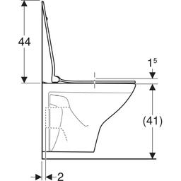 Ifö Spira Classic vägghängd toalett – stilren och lätt att hålla ren 🚽