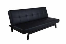 Bodil bäddsoffa svart/vit från Venture Design