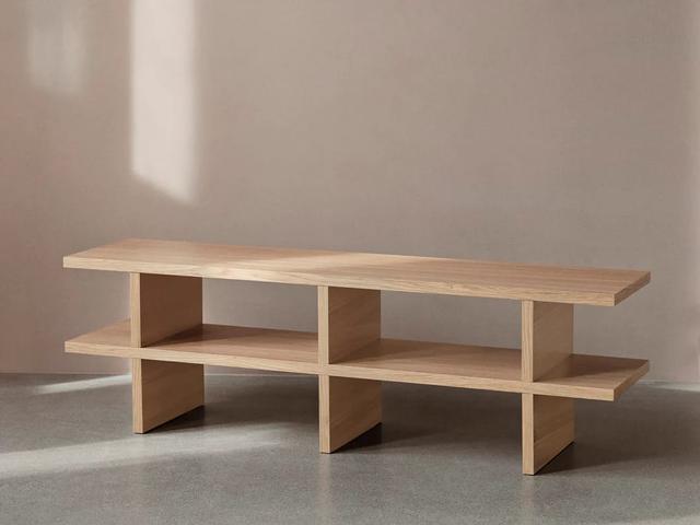 Kona Natural Oak Bench by Ferm Living