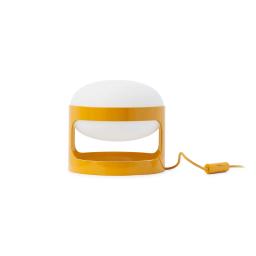 Kartell bordslampa KD28 senapsgul Ø25 cm