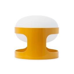 Kartell bordslampa KD28 senapsgul Ø25 cm