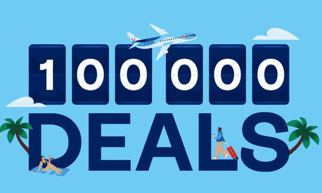 100 000 deals på Tui
