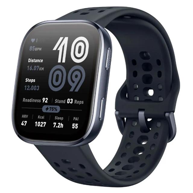 Amazfit BIP 6 Hyrox Smartklocka Svart