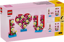 LEGO® Kärleksbokstäver Byggset 40867