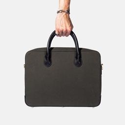 Baron Grön Kanvas Datorväska