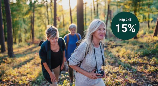 15% Rabatt på Kosttillskott för Medlemmar