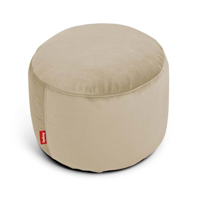 Point Velvet Sittpuff Recycled Camel