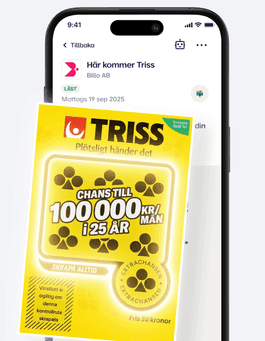 Få en Trisslott gratis när du skaffar Billo