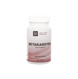 Betakaroten Tabletter för Hälsosam Hud