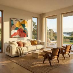 Marc Armand Modern Handmålad Tavla