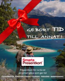 Presentkort för RUT- och ROT-tjänster