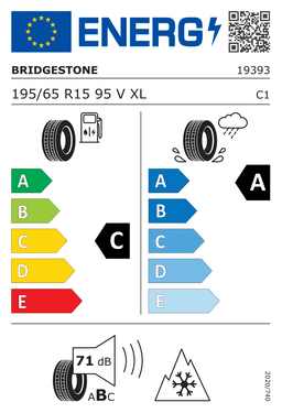 Bridgestone Weather Control A005 Evo 195/65 R15 95V XL