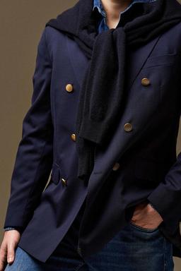 Slim Fit Grå Flanellskjorta