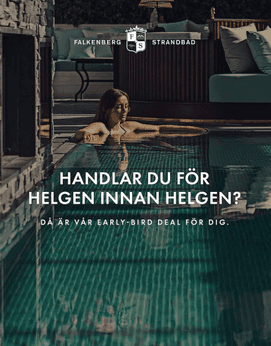 25 % rabatt hos Falkenberg Strandbad