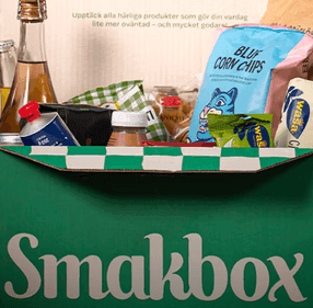 30 % på första boxen hos Smakbox