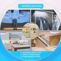 SiGN LED-slinga med Rörelsesensor 2m Varmvit