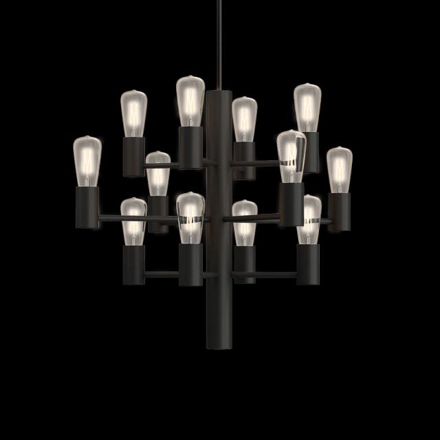 Manola 12 Mini Taklampa Svart Design