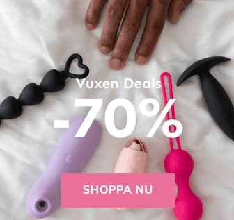 Upp till 70 % rabatt på rean hos Vuxen