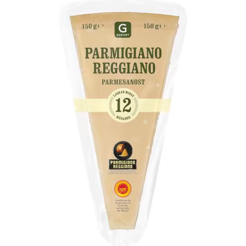 Parmigiano Reggiano 12 månader. 150 g.