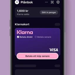 Betala enkelt nu eller senare