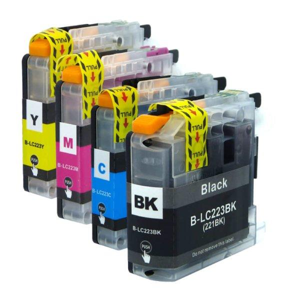 LC 223 4-pack kompatibla bläckpatroner