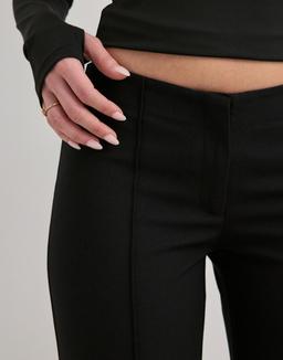 Nelly No Waist Svarta Kostymbyxor