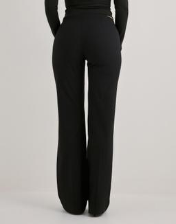 Nelly No Waist Svarta Kostymbyxor