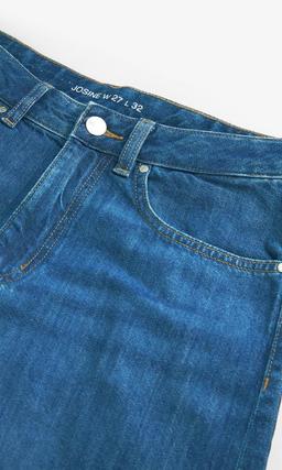 Blå Josine Wide Jeans för Dam