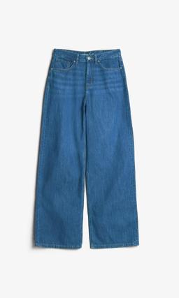 Blå Josine Wide Jeans för Dam