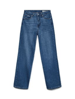 VMTESSA Mellanblå Jeans med Vida Ben