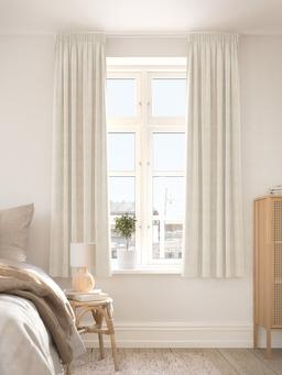 Gardin AUSTRA Sammet Beige 140x175