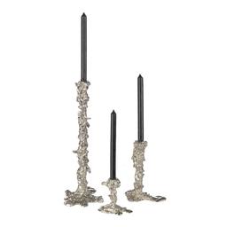 Pols Potten Drip Ljusstake Silver 14 cm