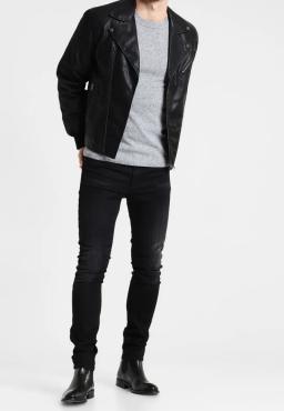 Bertoni Stickad Tröja Gråmelerad Begagnad