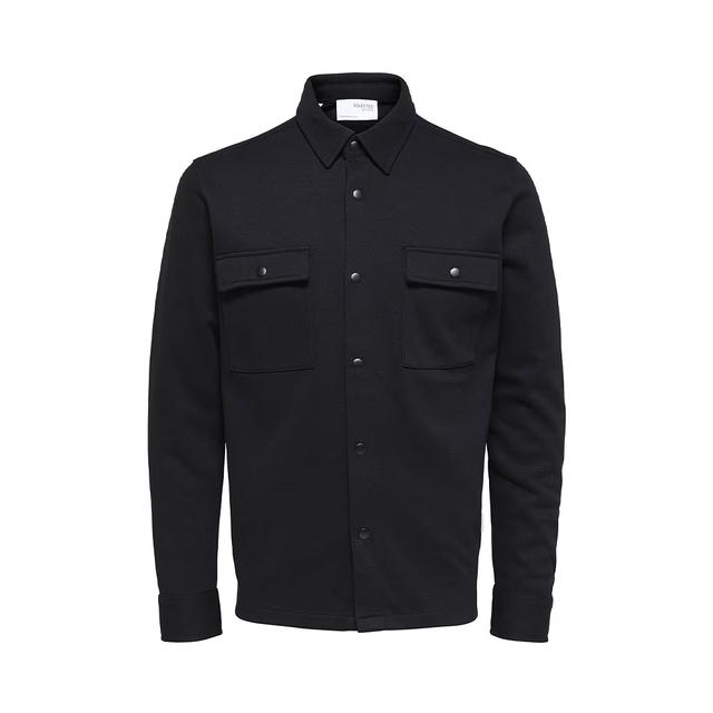 Slhjackie Svart Sweatjacka från Selected Homme