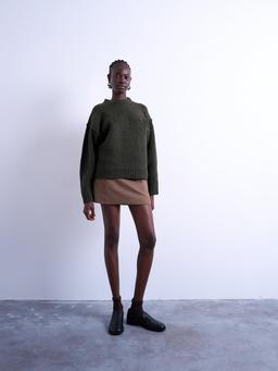 TSSALLY White Clear Pullover Top