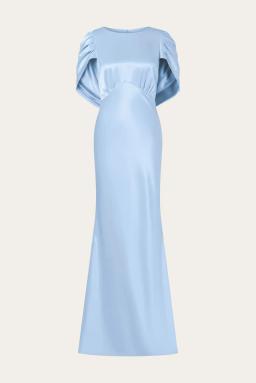 Louise Dusty Blue Maxi Dress