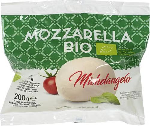 Ekologisk Mozzarella 125 g