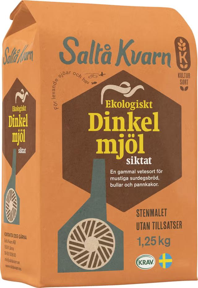 Ekologiskt Siktat Dinkelmjöl 1250 g