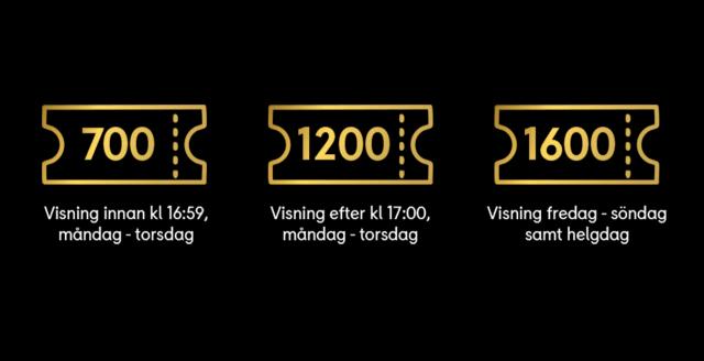 Använd dina poäng till biobiljetter & snacks.