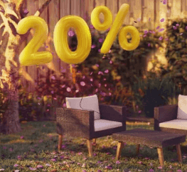 Upp till 20 % rabatt vid köp av 2 produkter hos vidaXL