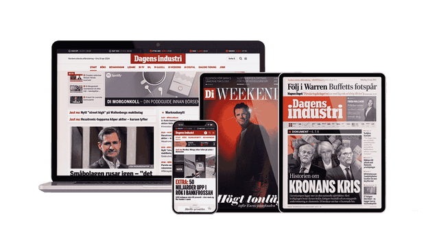 Teckna prenumeration på Dagens industri