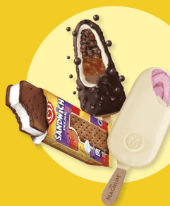 Halva priset på alla glassar hos Pressbyrån