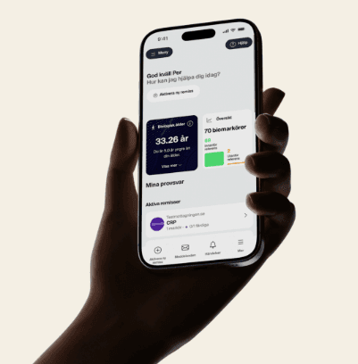 Få 10 % rabatt på din första order hos Testmottagningen.se
