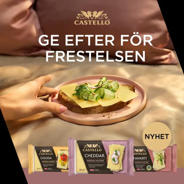 20 kr Cashback på Castello ost